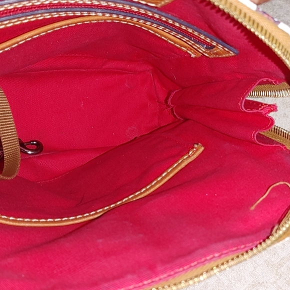 Limited Edition Dooney and Bourke Disney Mickey & Minnie Americana Backpack - Picture 2 of 7